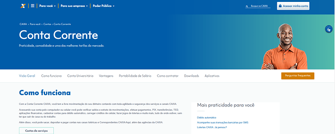 Tenho conta poupança na Caixa posso fazer empréstimo pessoal?