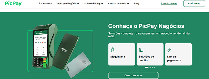 PicPay é conta corrente ou poupança?