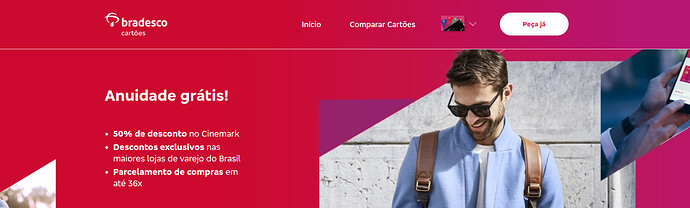 conta cartão Bradesco