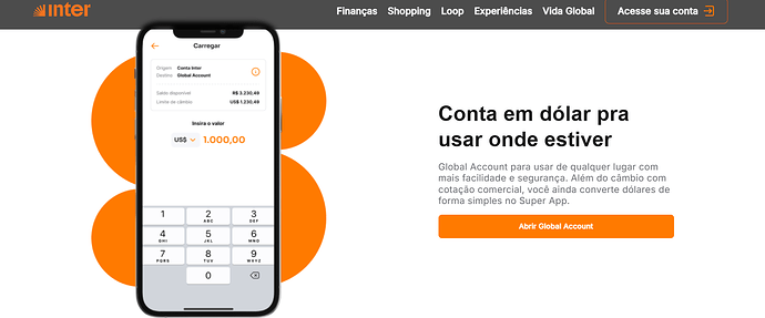 Qual cartão não cobra taxa internacional?