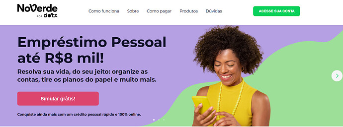 Quanto vou pagar em um empréstimo de 7 mil reais na NoVerde?