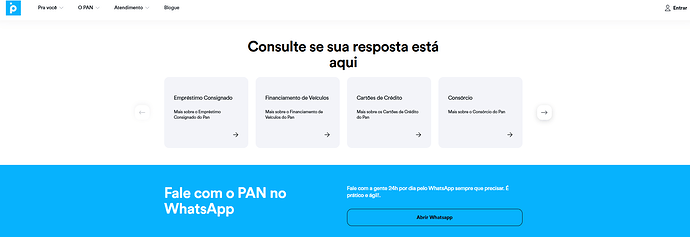 Como fazer empréstimo no Banco PAN pelo WhatsApp?