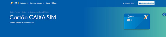 Quais são os cartões de crédito da Caixa Econômica?