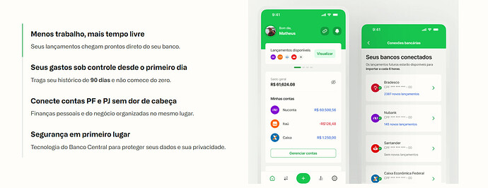 Existe algum app que puxa automaticamente meus gastos do cartão de crédito?
