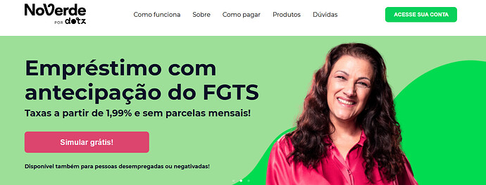 O empréstimo pessoal NoVerde é confiável?