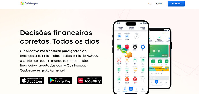 Qual é o melhor app controle financeiro pessoal grátis para PC?