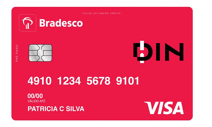 Qual o melhor cartão: PayPal pré-pago ou Bradesco Din