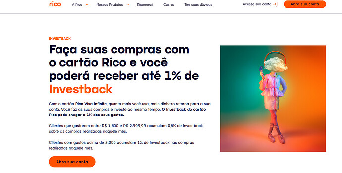 Cartão de crédito Rico vale a pena?