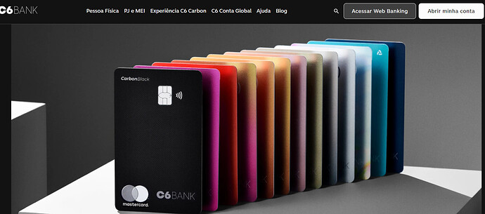 Cartão de crédito C6 Bank