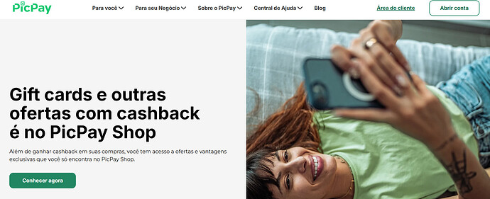 cashback no PicPay