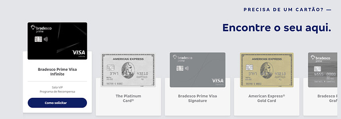 Qual é melhor, Bradesco Exclusive ou Prime?