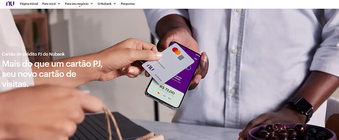 Qual o limite do cartão de crédito PJ Nubank?