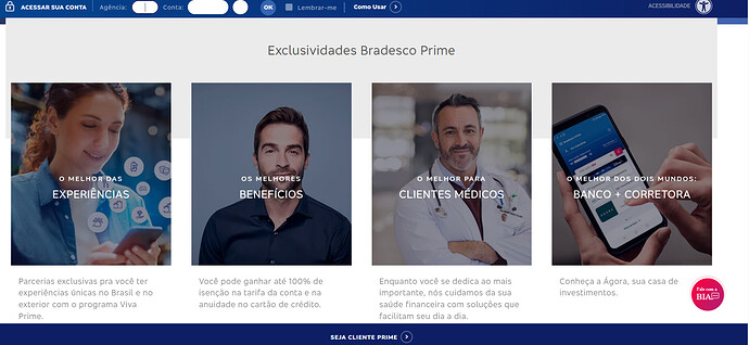 Qual a categoria mais alta do Bradesco?