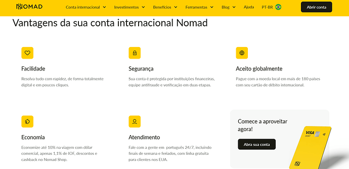 Qual o melhor banco para usar internacional?