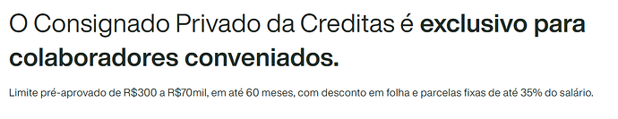 Empréstimo Creditas