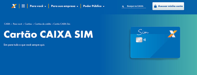 Qual o melhor cartão: Atacadão ou Caixa SIM