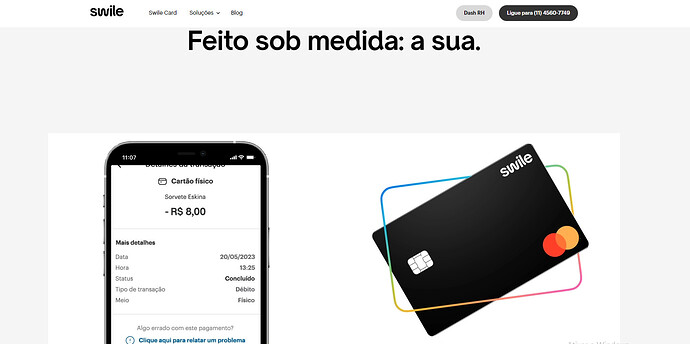 Como conseguir o cartão Swile Card