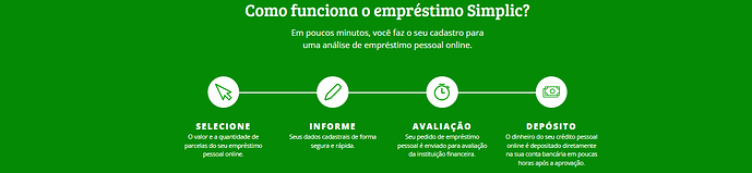 Como posso solicitar um empréstimo com garantia de celular na Simplic?