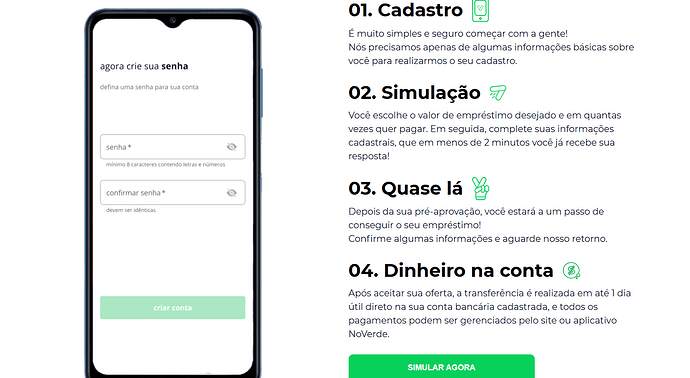 Como funciona o empréstimo na NoVerde?