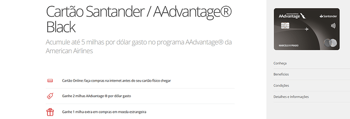Qual a renda para ter um cartão Black Santander?