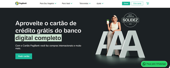 Como funciona o PagBank para negativado?