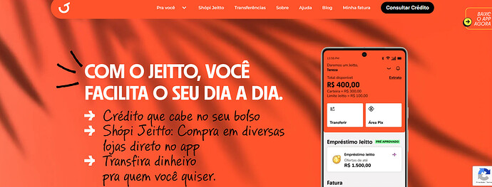 Quanto o Jeitto libera?