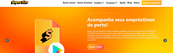Qual app libera crédito na hora para negativado?