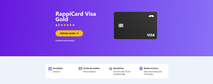 Como conseguir o Cartão Rappi Card