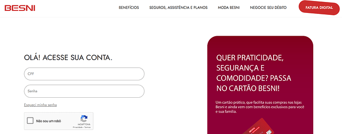 Como conseguir fatura Besni 2 via?