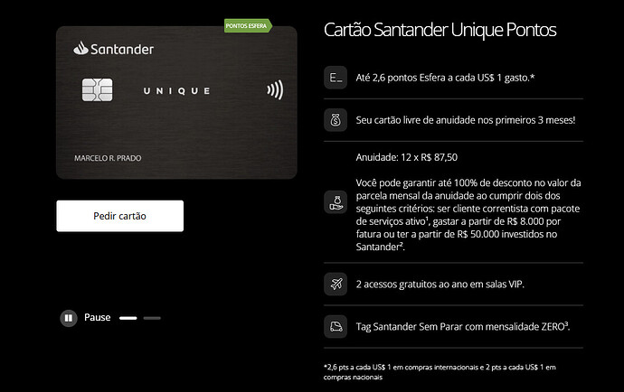 Qual é o melhor cartão de crédito com maior limite inicial?