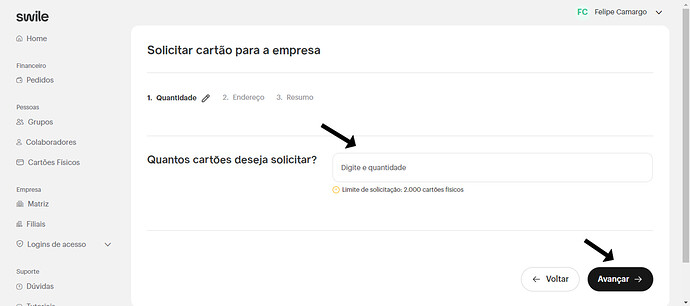 Como conseguir o cartão Swile Card