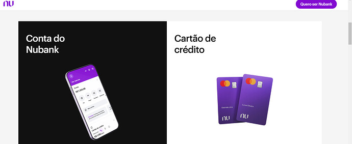 Cartão de crédito Nubank Gold