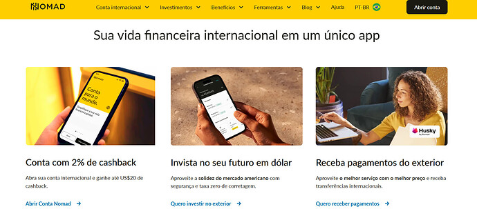 Qual cartão não cobra taxa internacional?