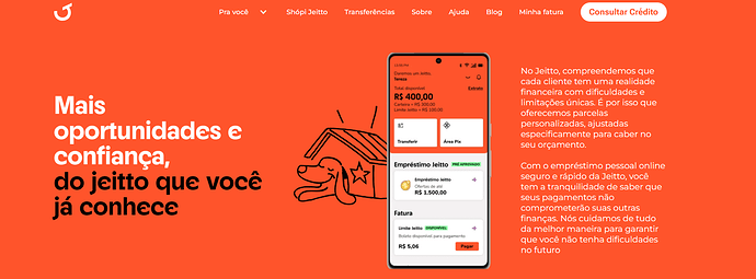 Como pedir dinheiro emprestado no Jeitto?