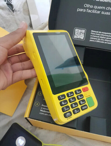 Qual maquininha imprime comprovante ou envia por WhatsApp