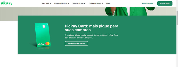 Qual o melhor cartão: AgZero ou PicPay