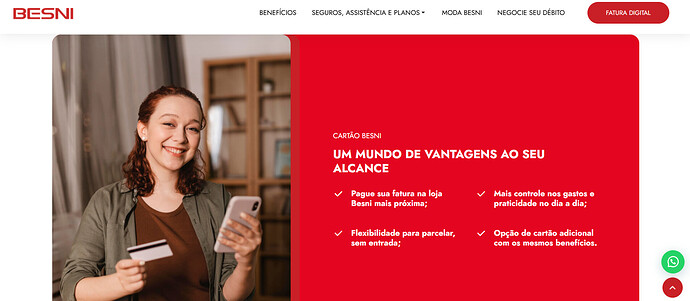 Tem como consultar fatura Besni com CPF?