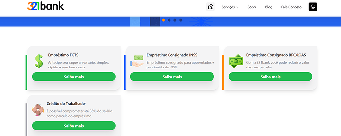 Empréstimo 321 Bank