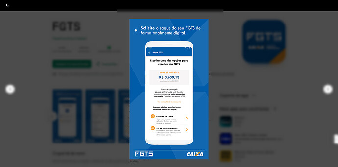 Aplicativo FGTS
