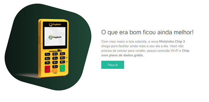 maquininha pagseguro