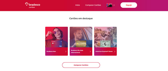 Cartão de crédito bradesco