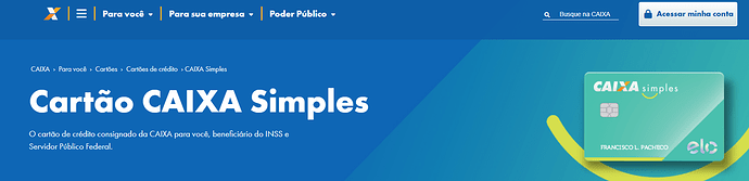 Cartão Caixa Simples