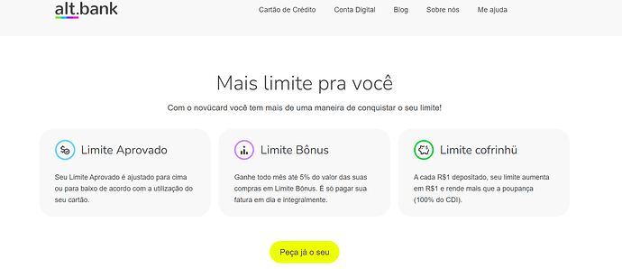 Qual o melhor cartão: Alt Bank ou Mooba