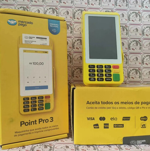 Maquininha de cartão Point mercado pago