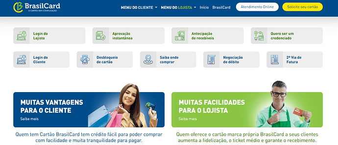 Como entrar em contato com a BrasilCard?