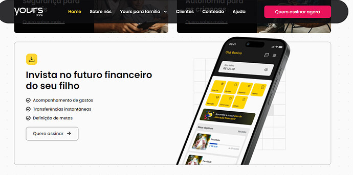 Qual o melhor cartão: Yours ou Trigg