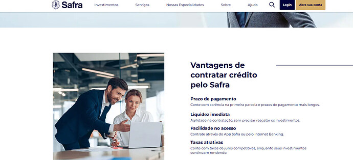 Quanto o Banco Safra faz empréstimo pelo WhatsApp?