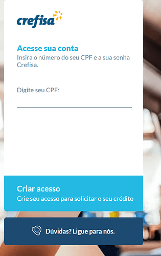 Qual o valor que a Crefisa empresta?
