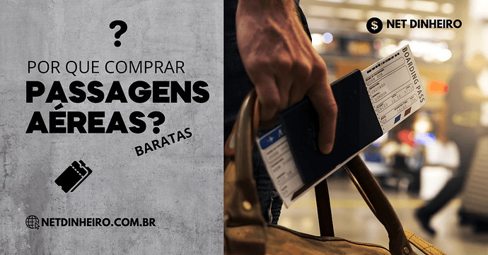 Por que comprar passagens aéreas baratas