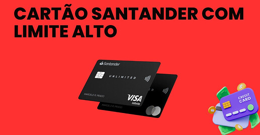 cartão Santander Unlimited Black